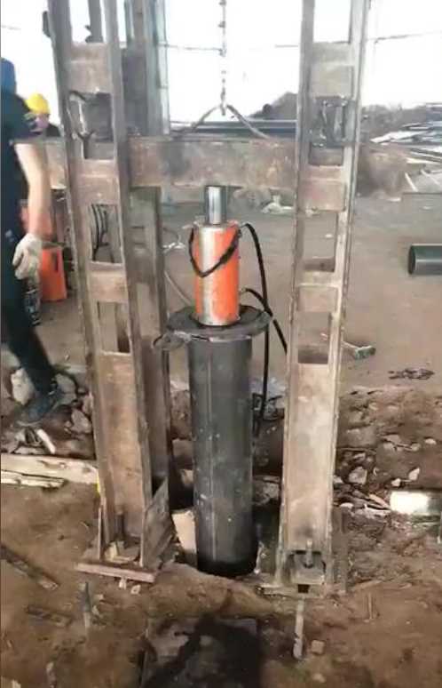 商丘柘城县钢管桩加固